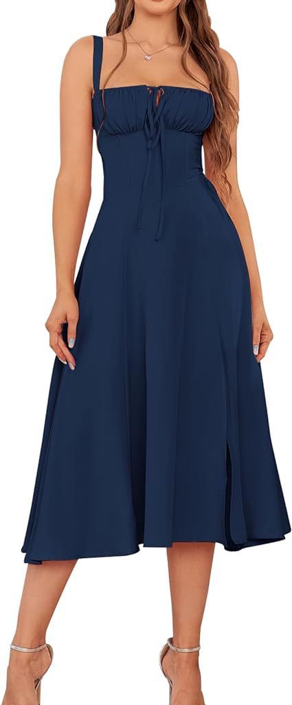 The "Enchanted" Corset Midi Dress